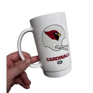 Vintage Arizona Cardinals Dr Pepper Sonic Mug 5.5" Tall Plastic Cup